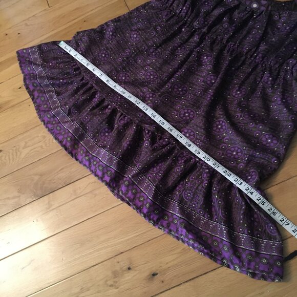 100% Silk Fairy Grunge OAK Babydoll Tank Top - Medium - Picture 15 of 16